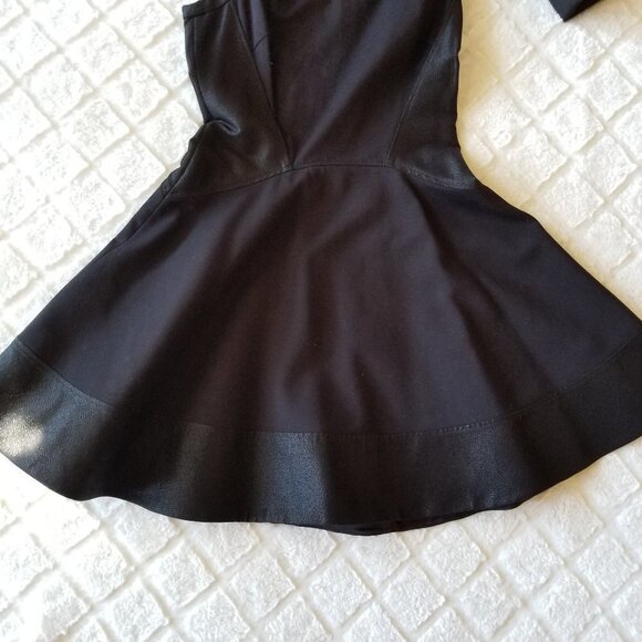 Ted Baker Fit N Flare Black Skater Dress S2 - Picture 5 of 11